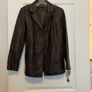 Jones New York Leather Women’s Jacket
